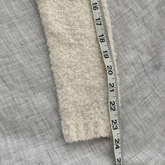 Vintage 90s Esprit cream wool blend cropped sweater - Picture 8 of 9